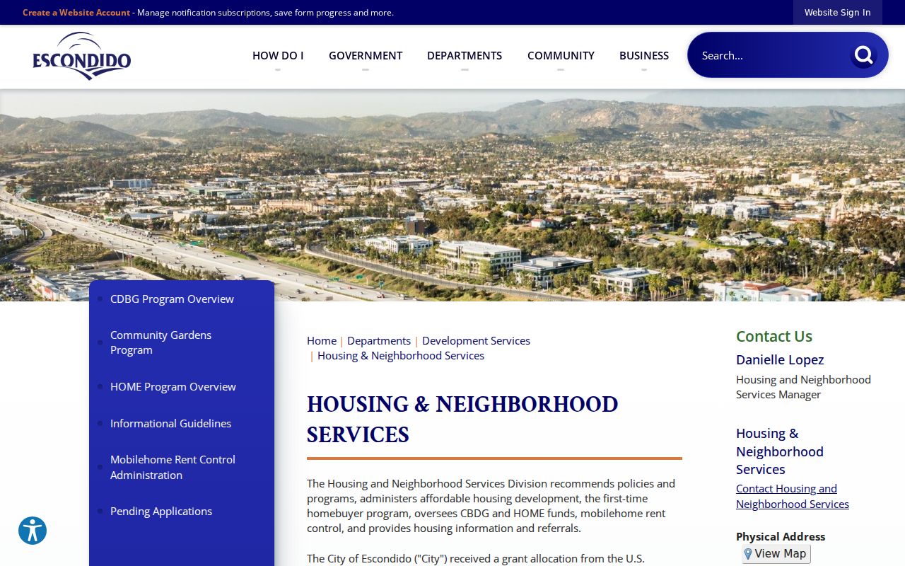 Escondido neighbors city neighborhood group resources