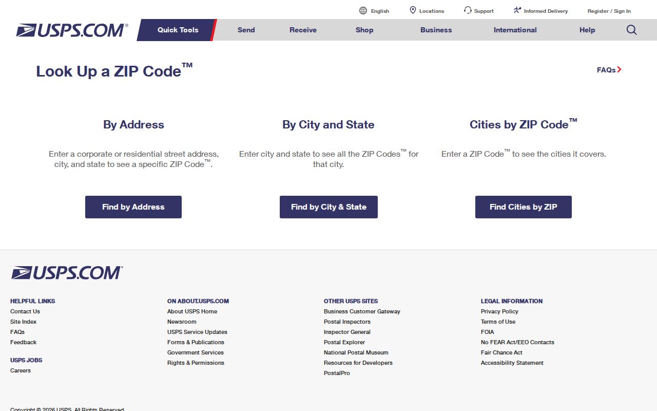 Escondido ZIP code directory USPS lookup